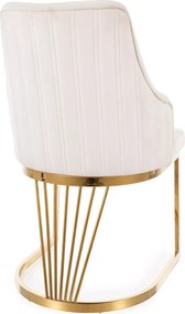 SI Alure Velvet stolička svetlo béžová