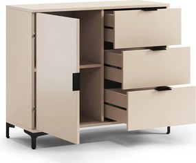 Komoda LANA 03 béžový -STOJACA KOMODA SO ZÁSUVKAMI