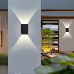 Brilagi - LED solárne nástenné svietidlo SUN GUARD LED/2W/3,7V 2000 mAh IP45