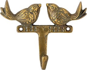 Kovový háčik v zlatej farbe Fredo – Bloomingville