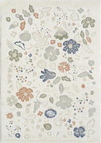 Angel Carpet, Kusový koberec Aurora 25 Cream, 60x110, biela, kancelária