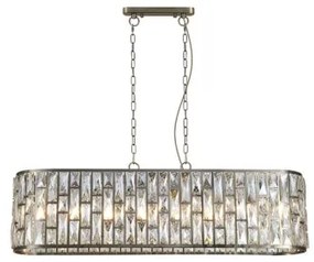 Searchlight 65818-8AB - Luster na reťazi BIJOU 8xE14/40W/230V