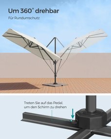 Záhradný slnečník GPU057Y01