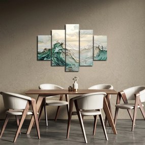Obraz - 3D abstrakcie mora (150x105 cm)