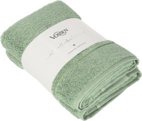 XXXLutz SADA UTERÁKOV NA RUKY, 50/100 cm, zelená Vossen - Kúpeľňový textil - 003355090301