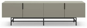 Zelenosivý TV stolík 200x63,5 cm Eldia – Marckeric
