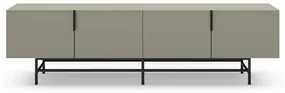 Zelenosivý TV stolík 200x63,5 cm Eldia – Marckeric