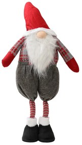 Dekoratívny trpaslík GNOME 90 cm, červený