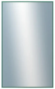 DANTIK - Zrkadlo v rámu, rozmer s rámom 60x100 cm z lišty Hliník zelená m. (7002246)