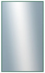 DANTIK - Zrkadlo v rámu, rozmer s rámom 60x100 cm z lišty Hliník zelená m. (7002246)