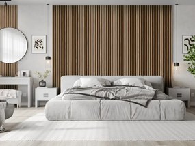 Mexen Lam-B, akustické stenové lamely 275 × 30 cm, HDF doska 4 mm, technická dyha, orech svetlý, S100-275307-3015-017