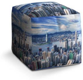 Sablio Taburet Mesto s mrakodrapmi: 40x40x40 cm