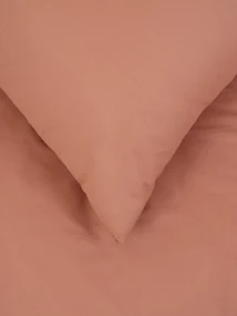 Bavlnená obliečka na vankúš Renforcé 50 × 70 cm – Jasmine terakota