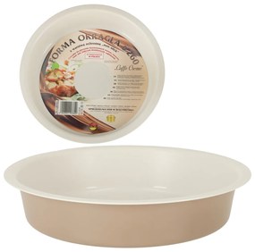 IKO Okrúhla forma na pečenie, guiche 26 cm hnedá