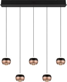 XXXLutz ZÁVESNÉ LED SVIETIDLO, 100/10,5/200 cm Trio Leuchten - Interiérové svietidlá - 004102195701