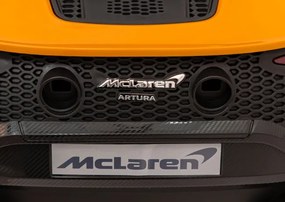 Detské elektrické autíčko McLaren Artura 4×4 oranžové