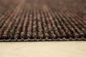 Spoltex, Protišmykový behúň na mieru Rekord 811 hnedá, šíre 120 cm, hnedá, chodba / predsieň