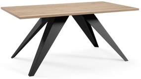 KONFERENČNÝ STOLÍK TIBERIO DUB DAVOS HNEDÝ 120 cm