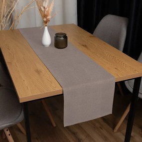 Biante Dekoračný behúň na stôl BKW-204 Sivohnedé žíhanie 35x140 cm