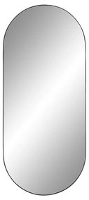 Nástenné zrkadlo s čiernym rámom House Nordic Jersey, 35 x 80 cm