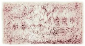 Kusový koberec s vysokým vlasom OMBRE 120 x 160 cm - magnóliový