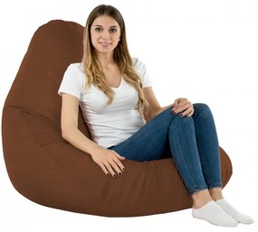 Sedací vak DROP XXL hnedý OUTDOOR