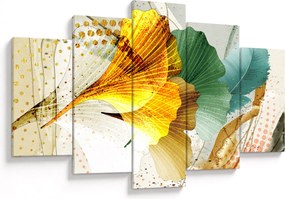 Obraz - Listy (150x105 cm)