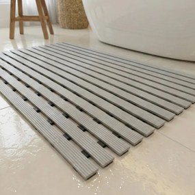 Kúpeľňová predložka sivá 1