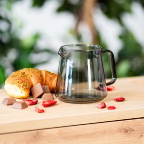 4Home Sklenená mliekovka Haze Hot&Cool 550 ml, 1 ks