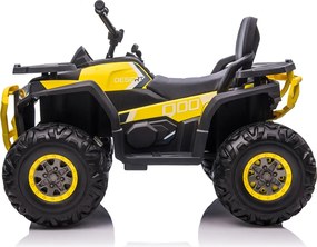 LEAN CARS Nabíjacie štvorkolka XMX607 žltá