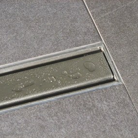 I-DRAIN Plano sprchový rošt z nerezovej ocele, dĺžka 900 mm, oceľ nerezová matná, IDRO0900A