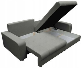 Mirjan24 Rohová sedačka do obývačky DUBLIN - šedá 1