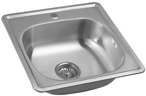 Aqualine Aqualine, Nerezový drez 48x18x48cm, AQ4848B