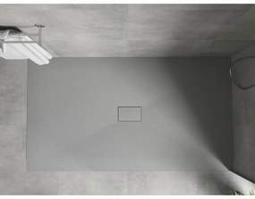 Mexen Hugo, SMC obdĺžniková sprchová vanička 160 x 100 cm, šedá, 42611016
