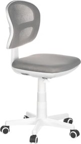 Detská otočná stolička sivá KA-C801 GREY