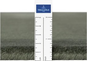 Tmavozelený ručne tkaný koberec s prímesou vlny 80x150 cm Kari – Villeroy&amp;Boch