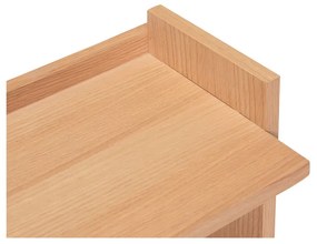 Poschodová polica v dekore duba v prírodnej farbe 100 cm Forma – Hübsch