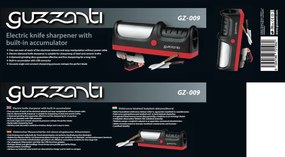 Elektrická brúska na nože Guzzanti GZ 009 čierna
