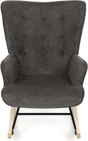 Hojdacie kreslo sivé AK-373 GREY2
