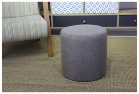 Sivý taburet Silindir – Balcab Home