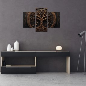 Obraz – Drevený strom života (90x60 cm)