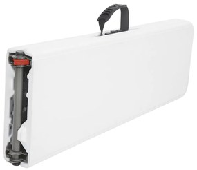 Cateringový skladací set Vivas 1+2L 180x70 cm - sivá / biela
