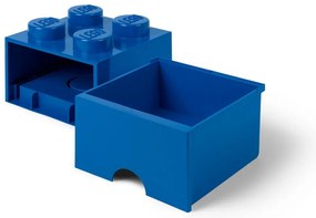 Modrý úložný box so zásuvkou LEGO®