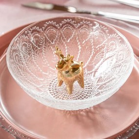 Vianočná dekorácia DARIAN zlatý sob 982716