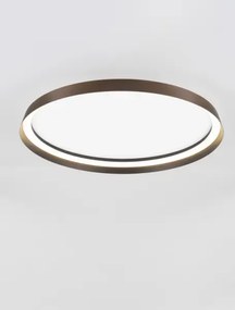 LED stmievateľné kávavé dizajnové stropné svietidlo Ormi 60