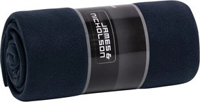 Daiber Fleecová deka JN1901 - Tmavomodrá / natural