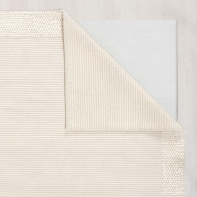 Flair Rugs, Kusový koberec Bobble Wool Ivory, 200x290, biela, obývacia izba