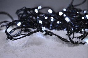 Solight 1V05-W-LED Vonkajšia svetelná reťaz 500 LED, 8 režimov, IP44, 55 m, studená biela