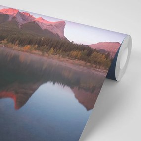 Samolepiaca fototapeta západ slnka nad Dolomitmi