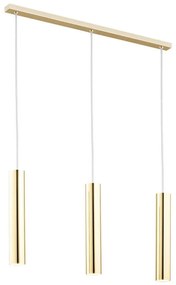 Argon 1443 - Luster na lanku GOMERA 3xGU10/5W/230V mosadz